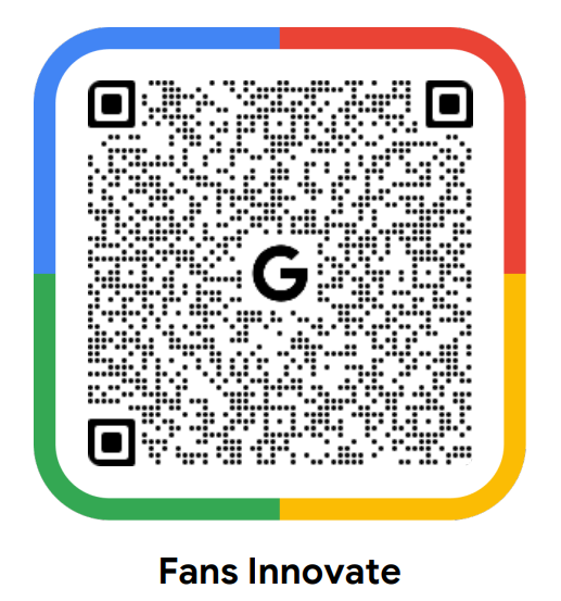 QR code to find FANS Innovate on Google